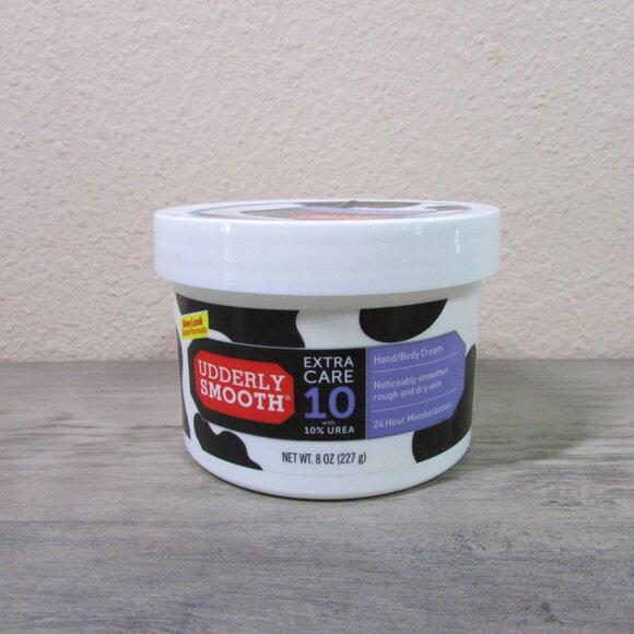 Udderly Smooth Extra Care 10% Urea Hand Body Cream 8 oz - Picture 1 of 2